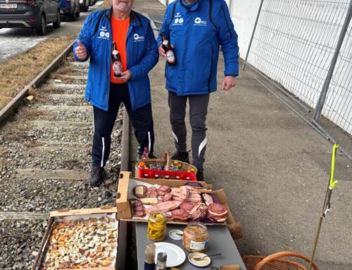 Josef und Franz :-) Verpflegung wie beim Heurigen… (25.01.2026)